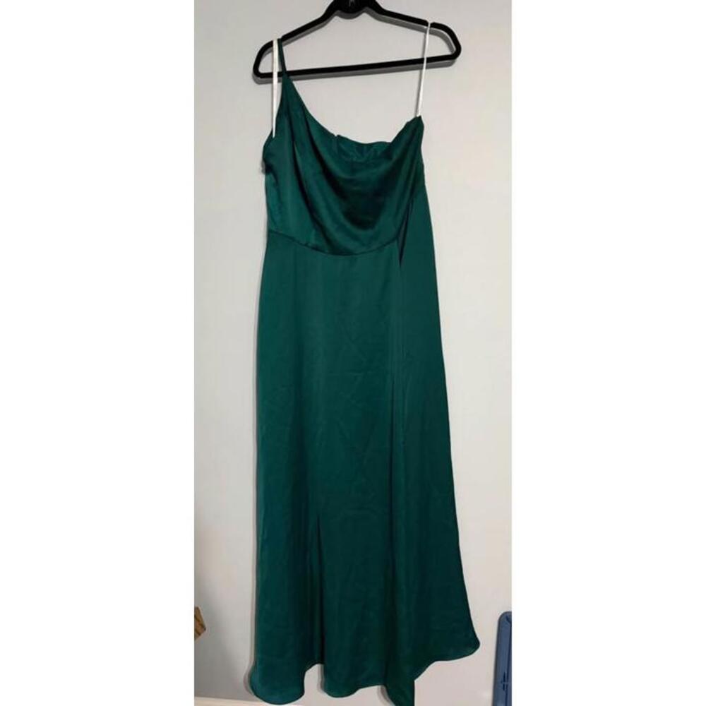 David’s Bridal One Shoulder Dress